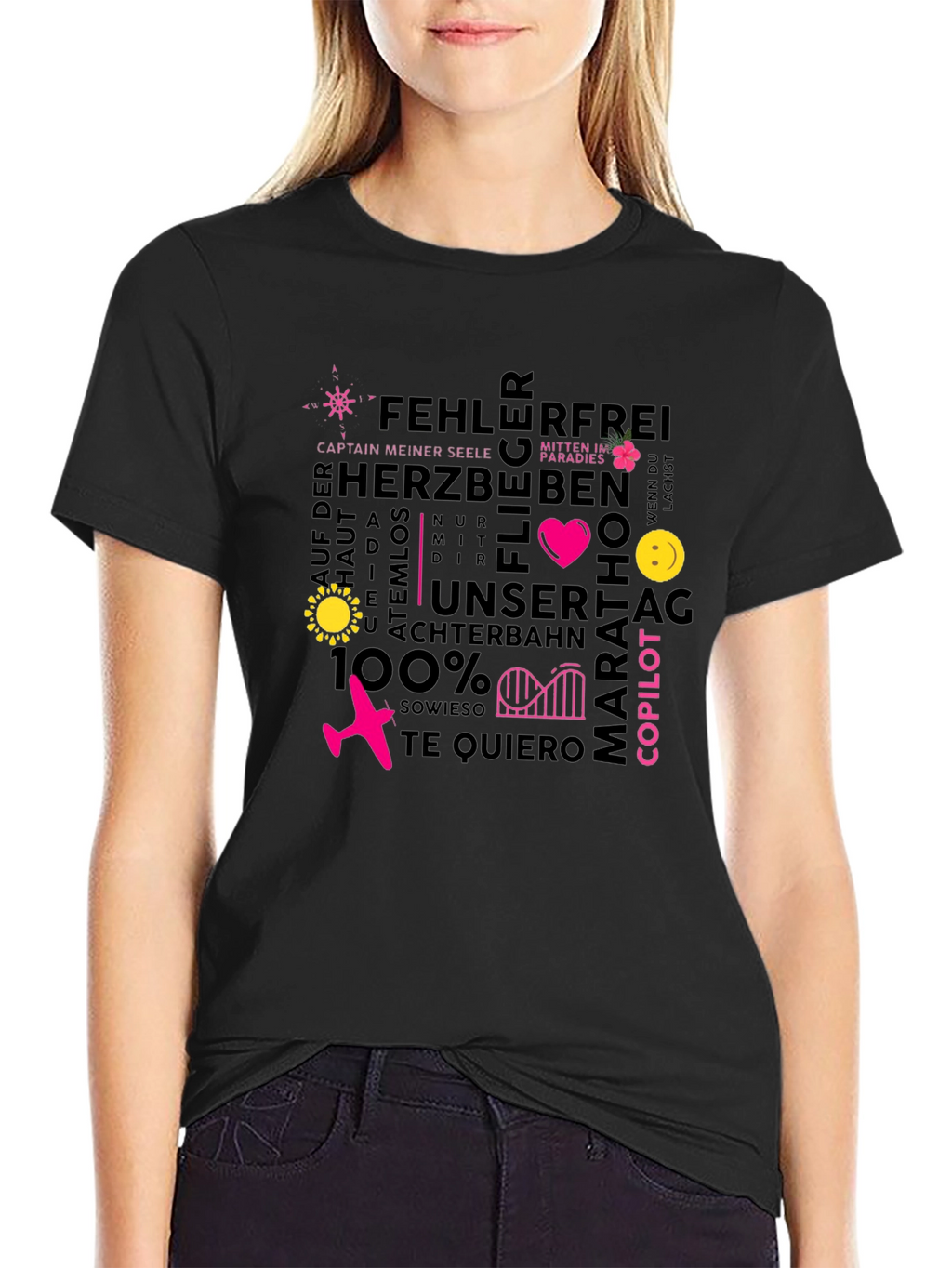 Unique Graphic Tee - Fehlerfrei Design