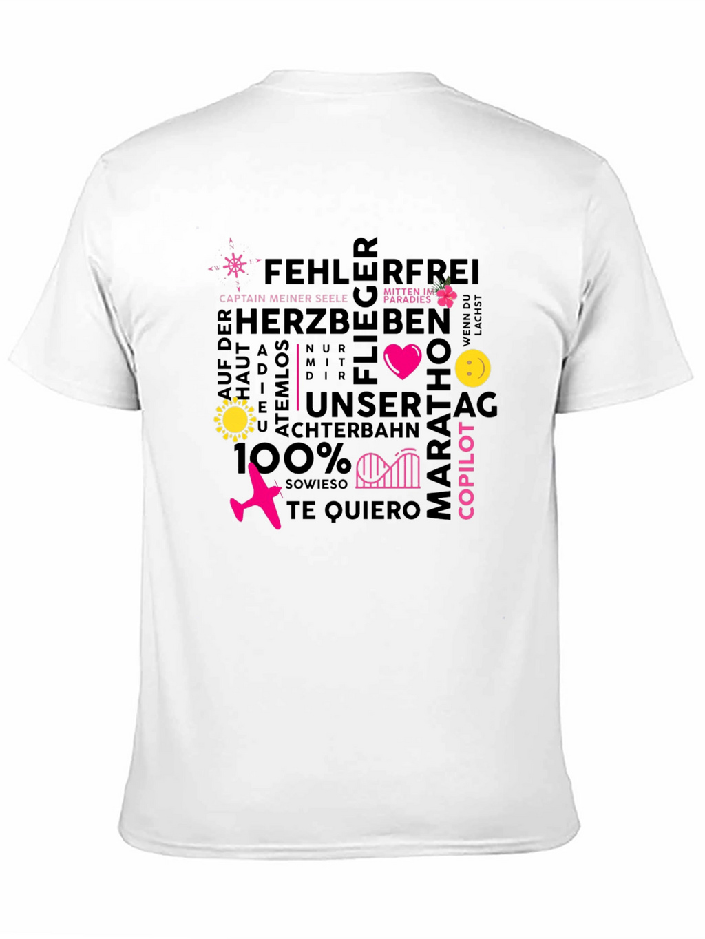 Unique Graphic Tee - Fehlerfrei Design