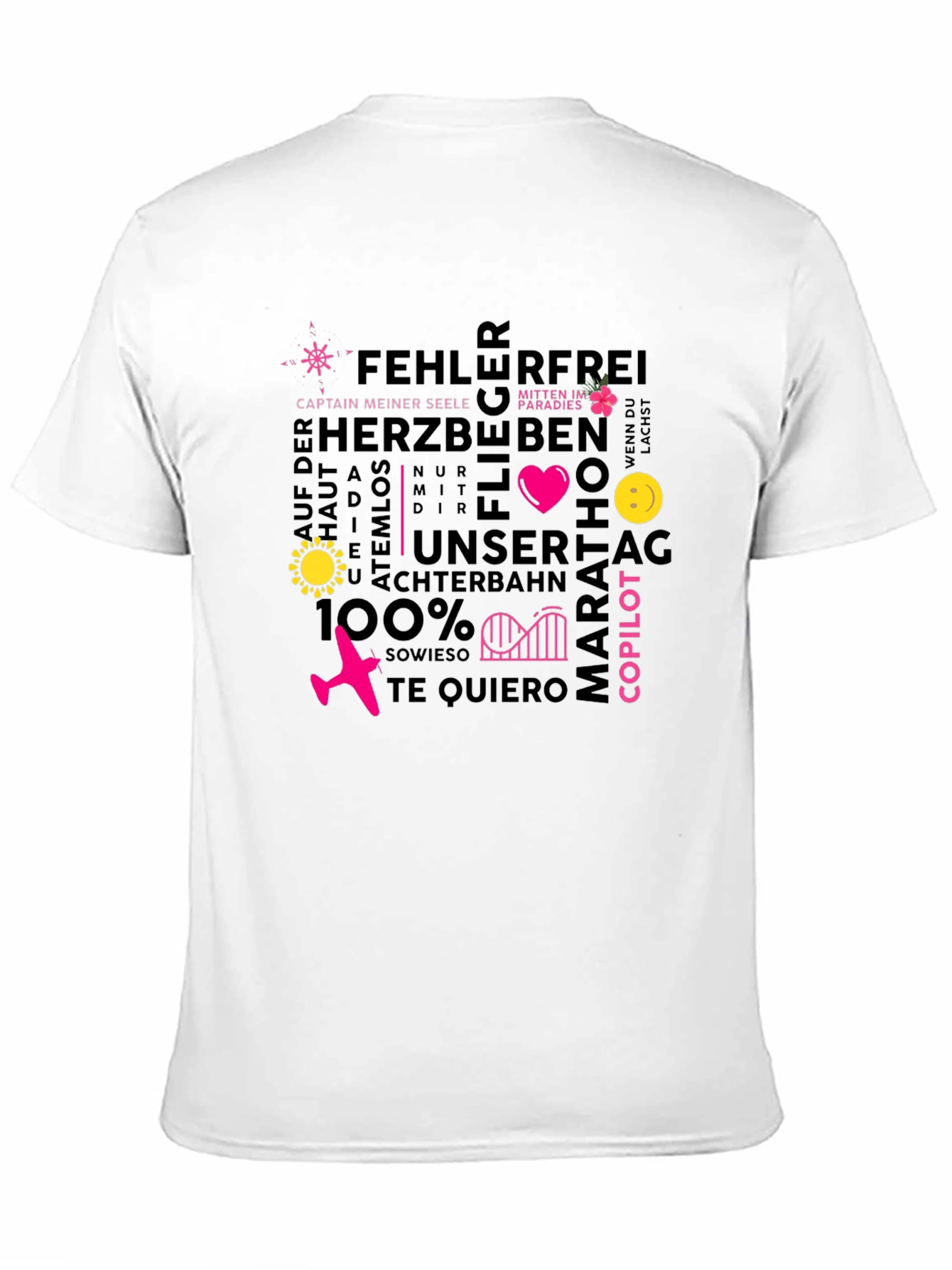 Unique Graphic Tee - Fehlerfrei Design