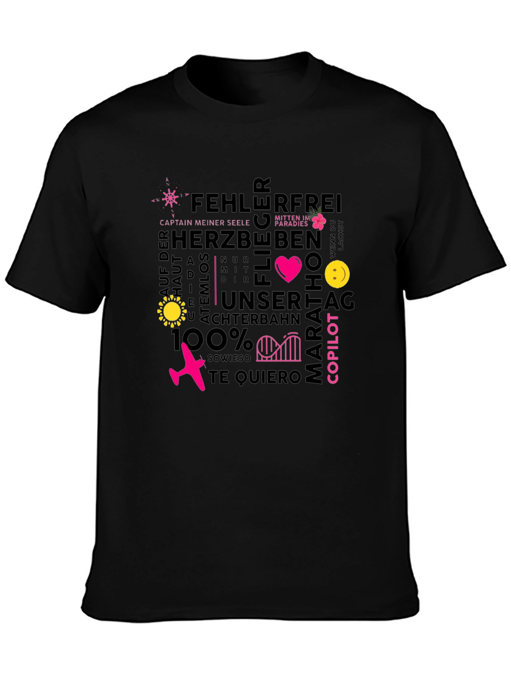 Unique Graphic Tee - Fehlerfrei Design