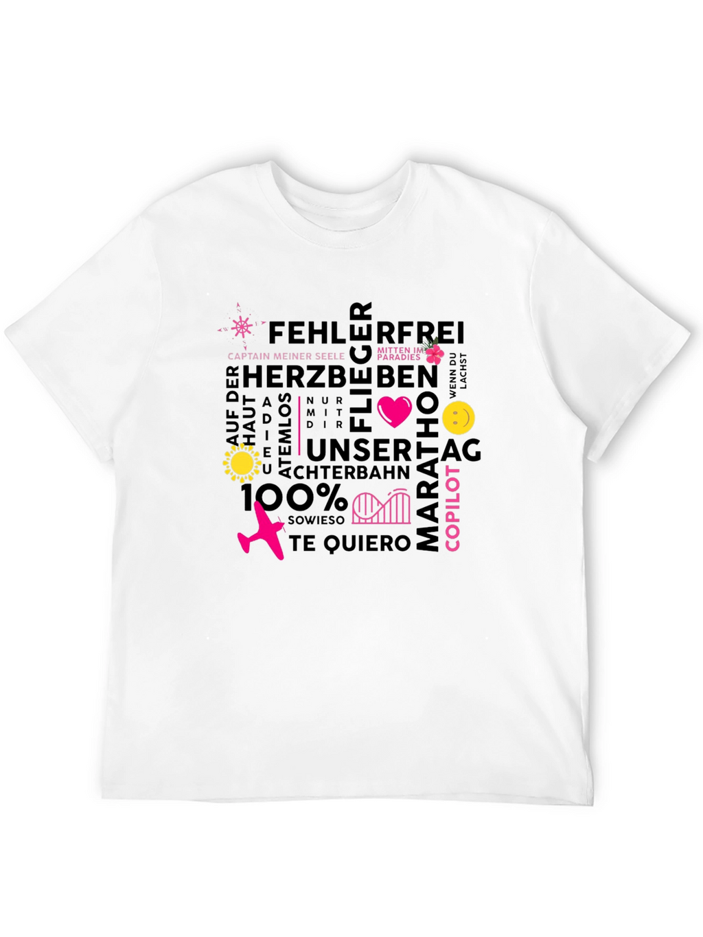 Unique Graphic Tee - Fehlerfrei Design
