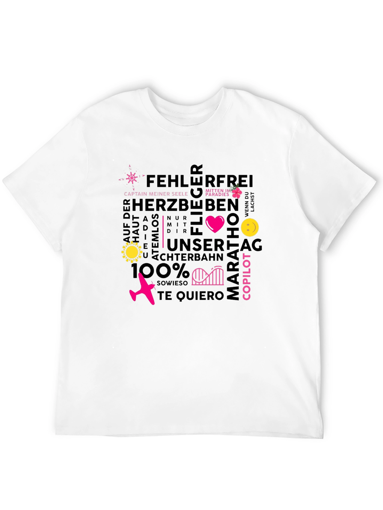 Unique Graphic Tee - Fehlerfrei Design