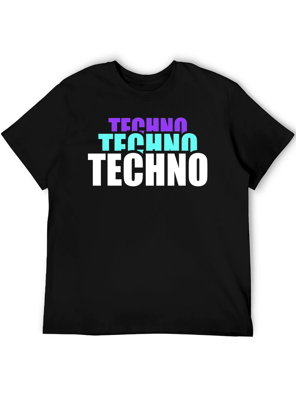 Techno Graphic T-Shirt - Stylish Music Lover Tee