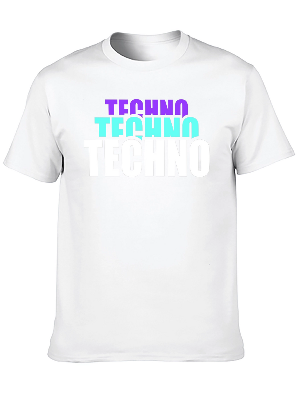 Techno Graphic T-Shirt - Stylish Music Lover Tee