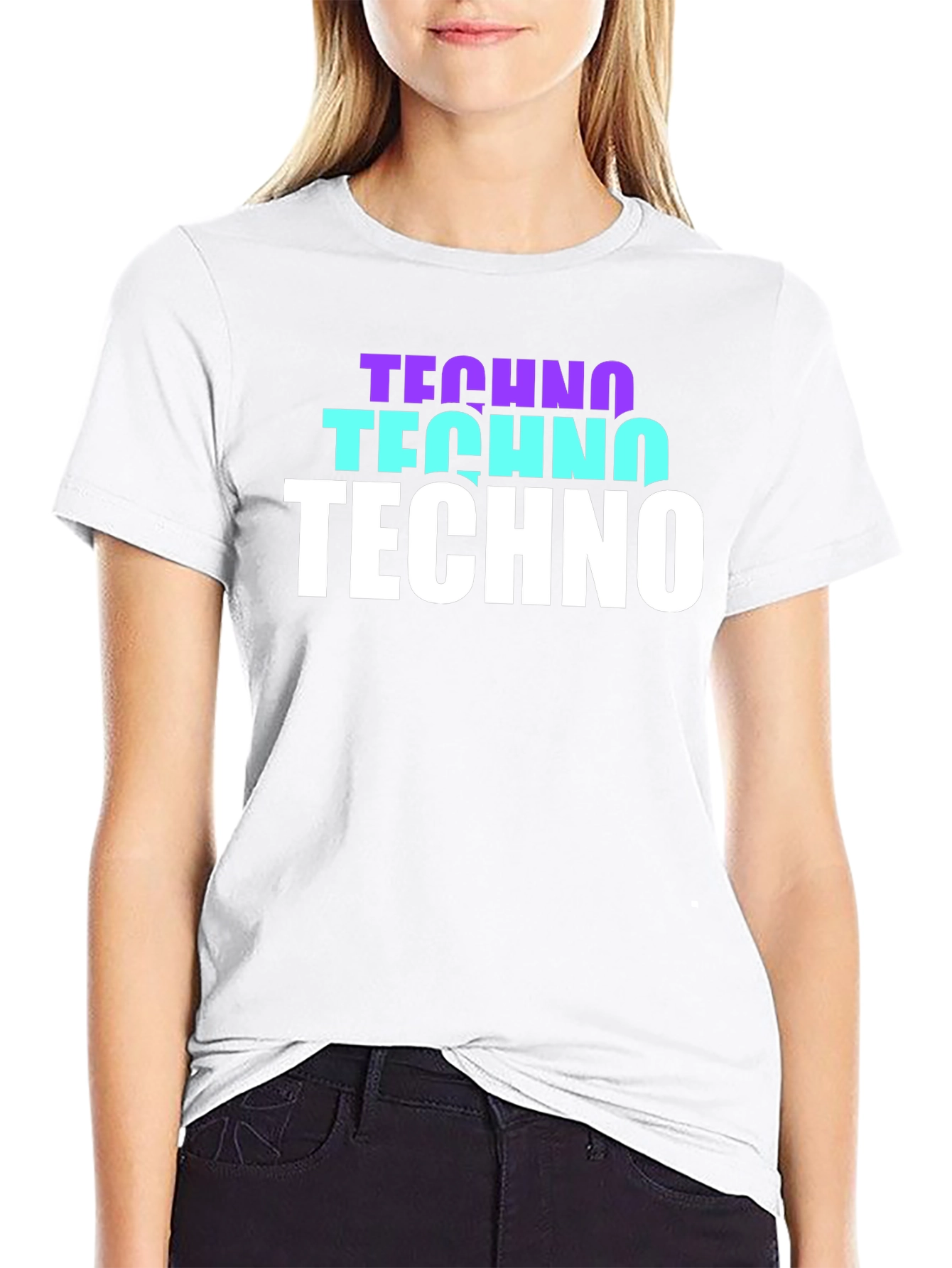 Techno Graphic T-Shirt - Stylish Music Lover Tee