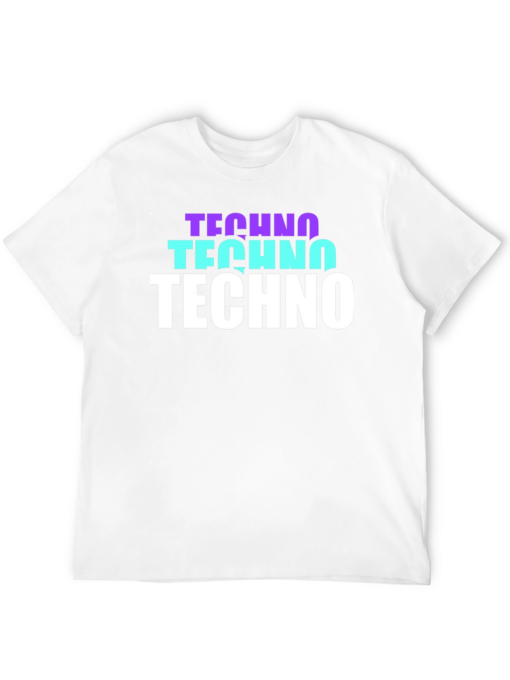 Techno Graphic T-Shirt - Stylish Music Lover Tee