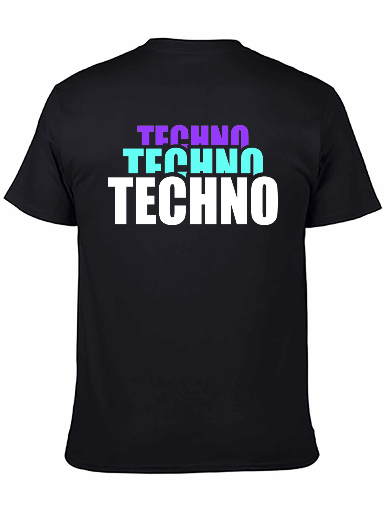 Techno Graphic T-Shirt - Stylish Music Lover Tee