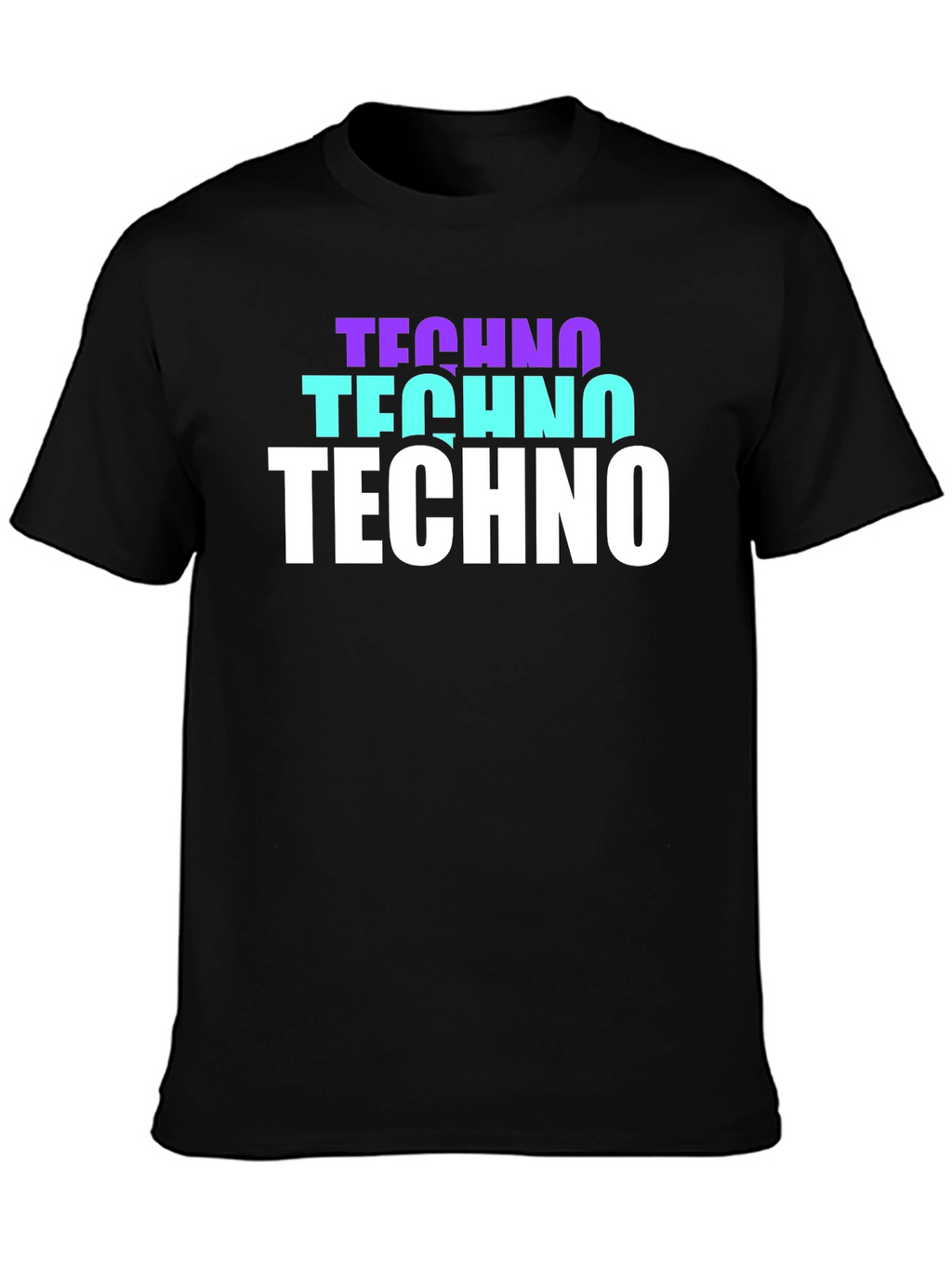 Techno Graphic T-Shirt - Stylish Music Lover Tee