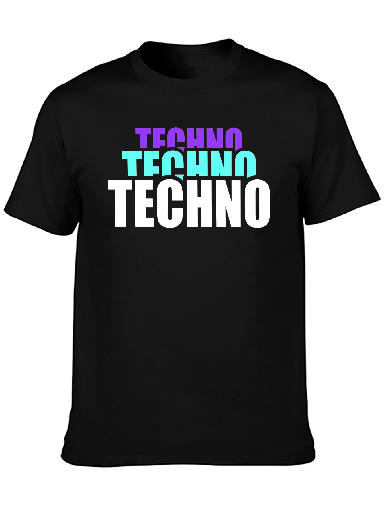 Techno Graphic T-Shirt - Stylish Music Lover Tee