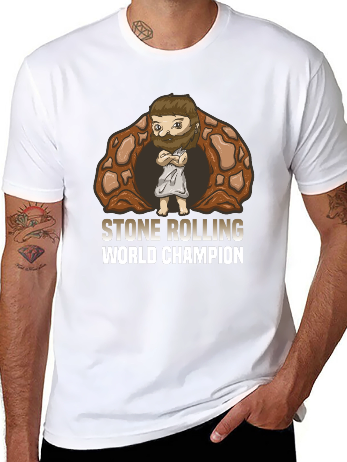 Stone Rolling World Champion Graphic Tee