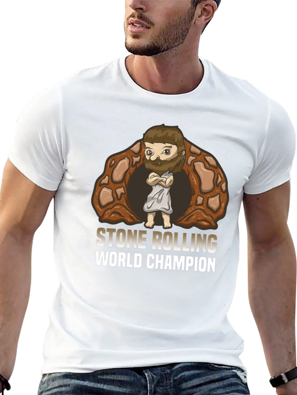Stone Rolling World Champion Graphic Tee
