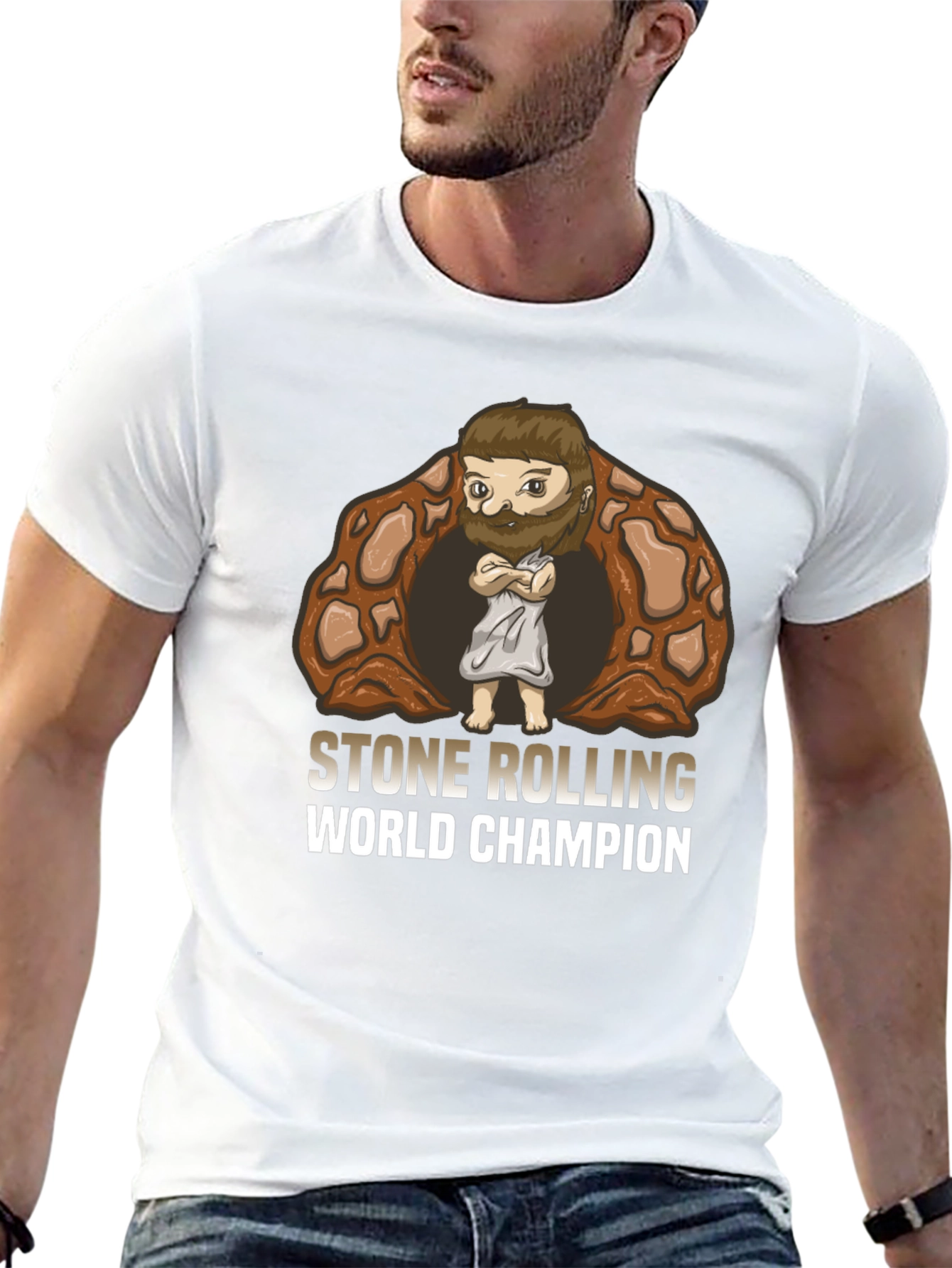 Stone Rolling World Champion Graphic Tee