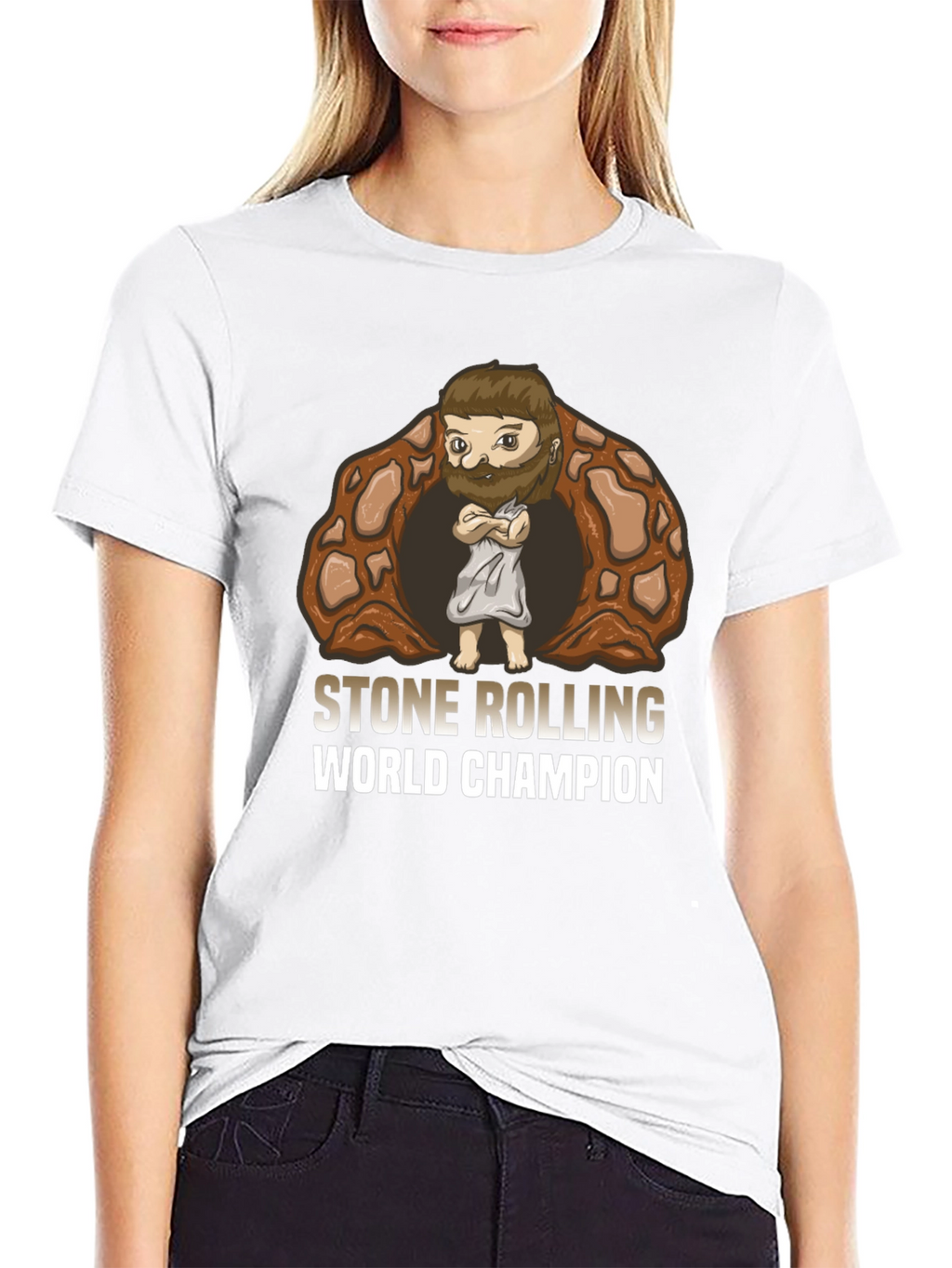 Stone Rolling World Champion Graphic Tee
