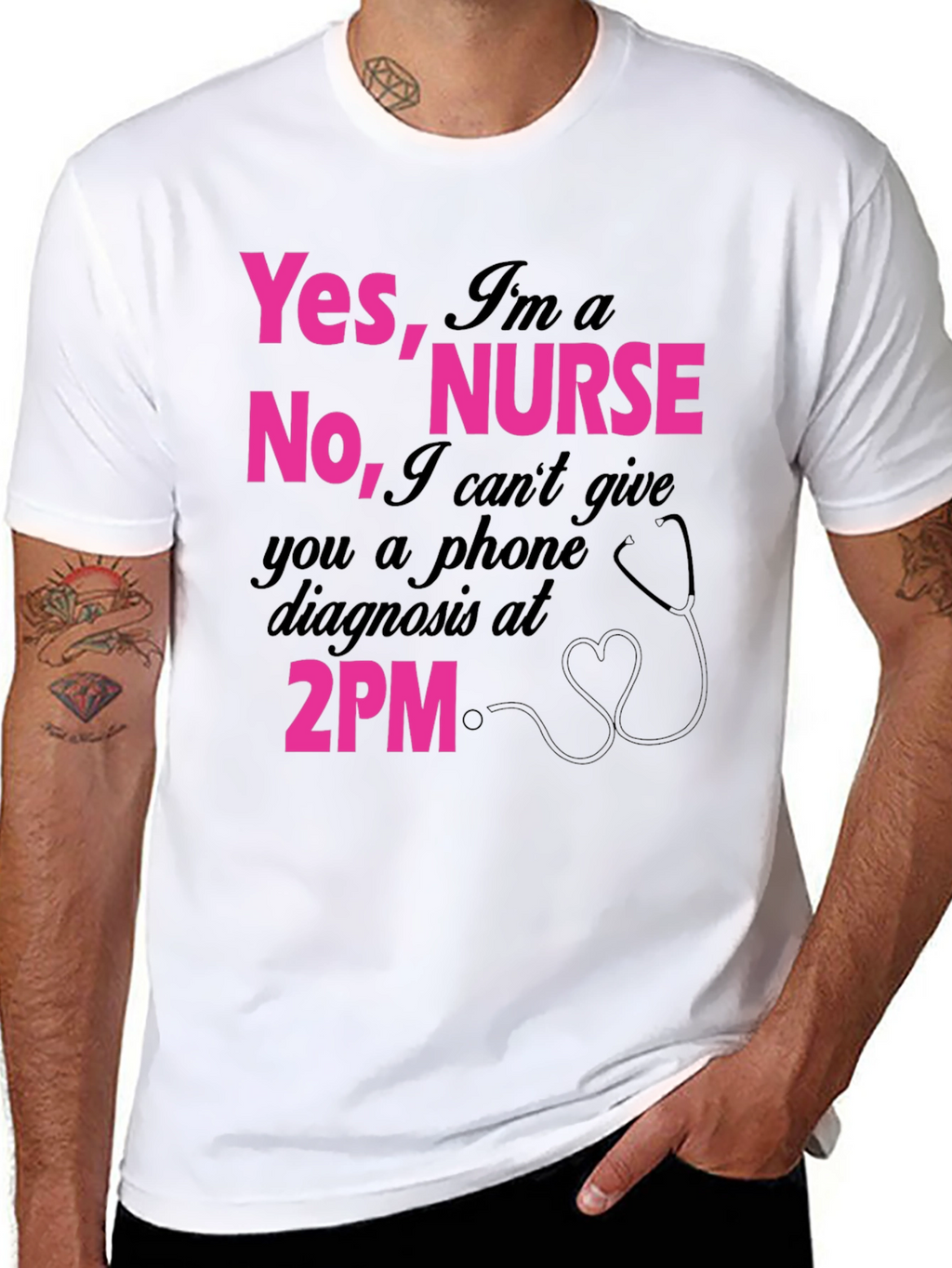 Funny Nurse T-Shirt: Yes Im a Nurse