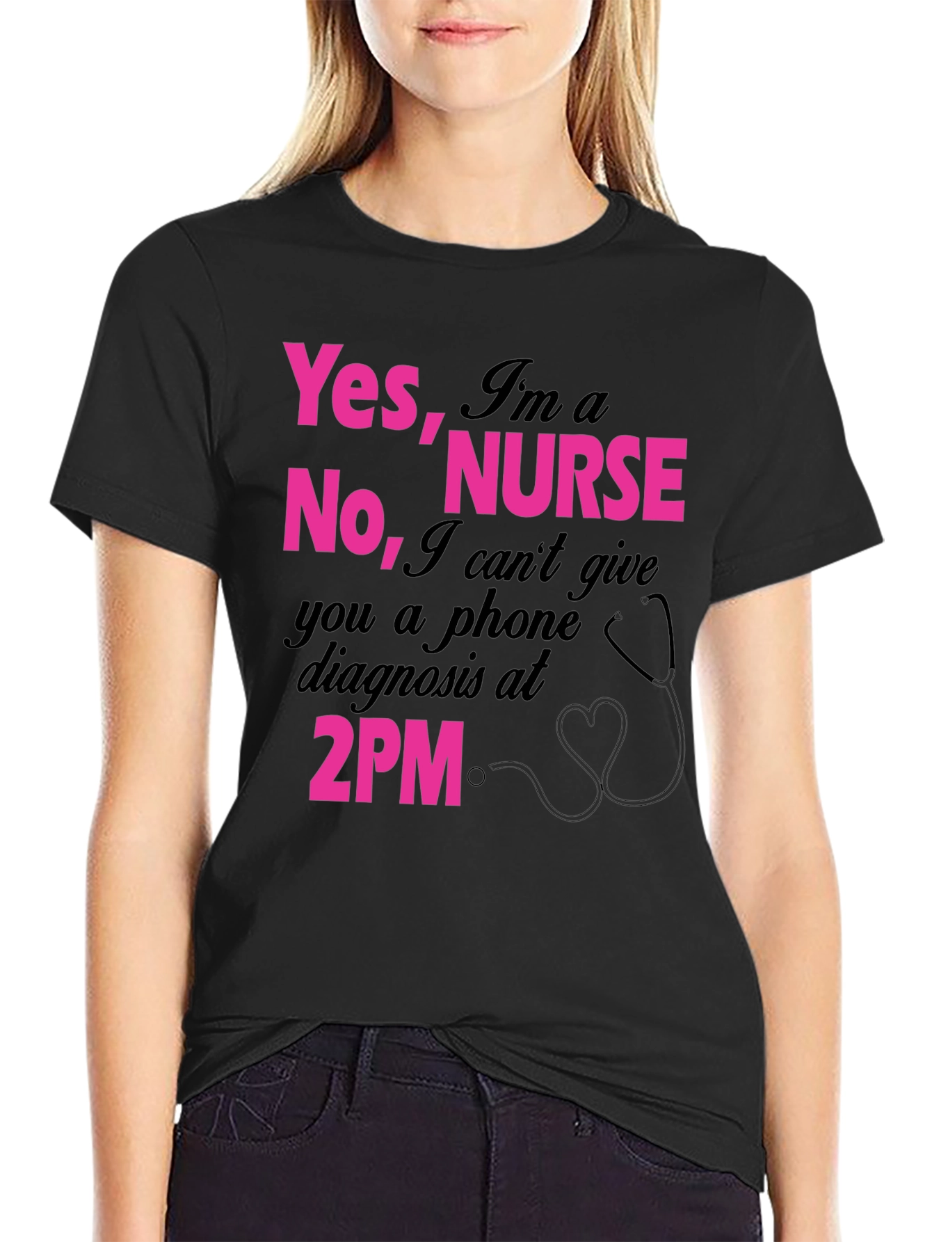 Funny Nurse T-Shirt: Yes Im a Nurse