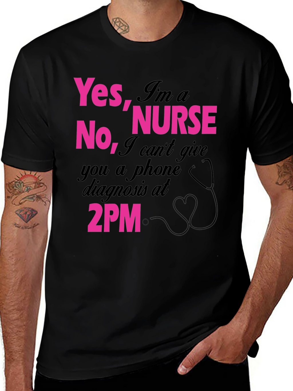 Funny Nurse T-Shirt: Yes Im a Nurse