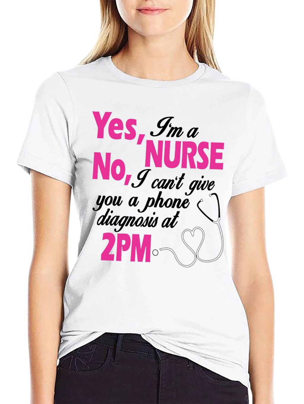 Funny Nurse T-Shirt: Yes Im a Nurse