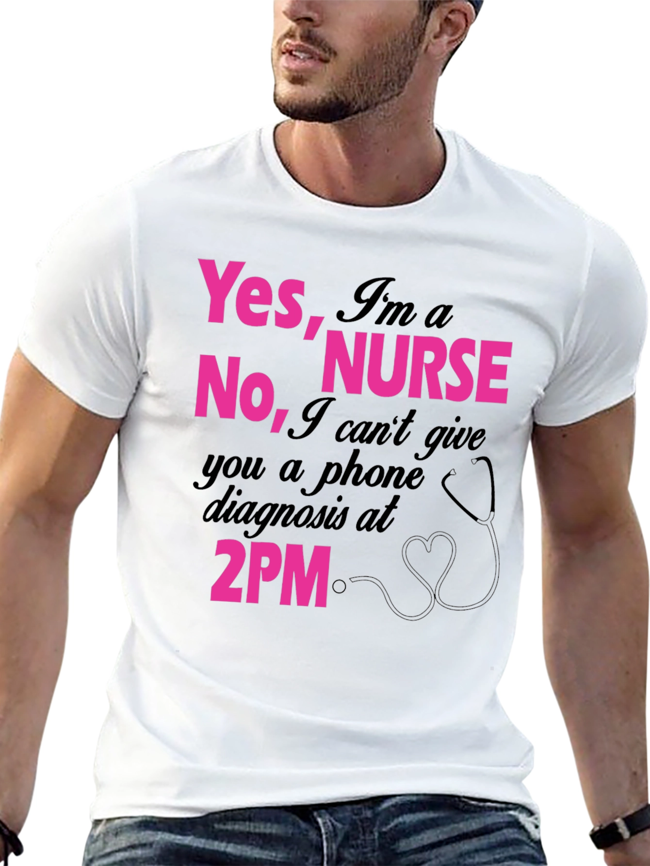 Funny Nurse T-Shirt: Yes Im a Nurse