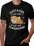 Fall Pomeranian T-Shirt