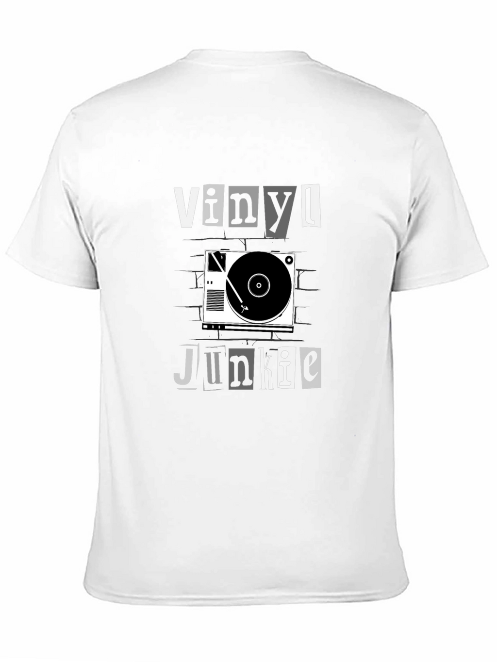 Vinyl Junkie Graphic T-Shirt