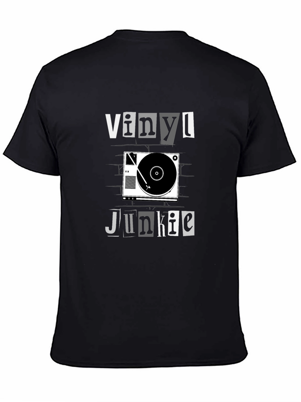 Vinyl Junkie Graphic T-Shirt