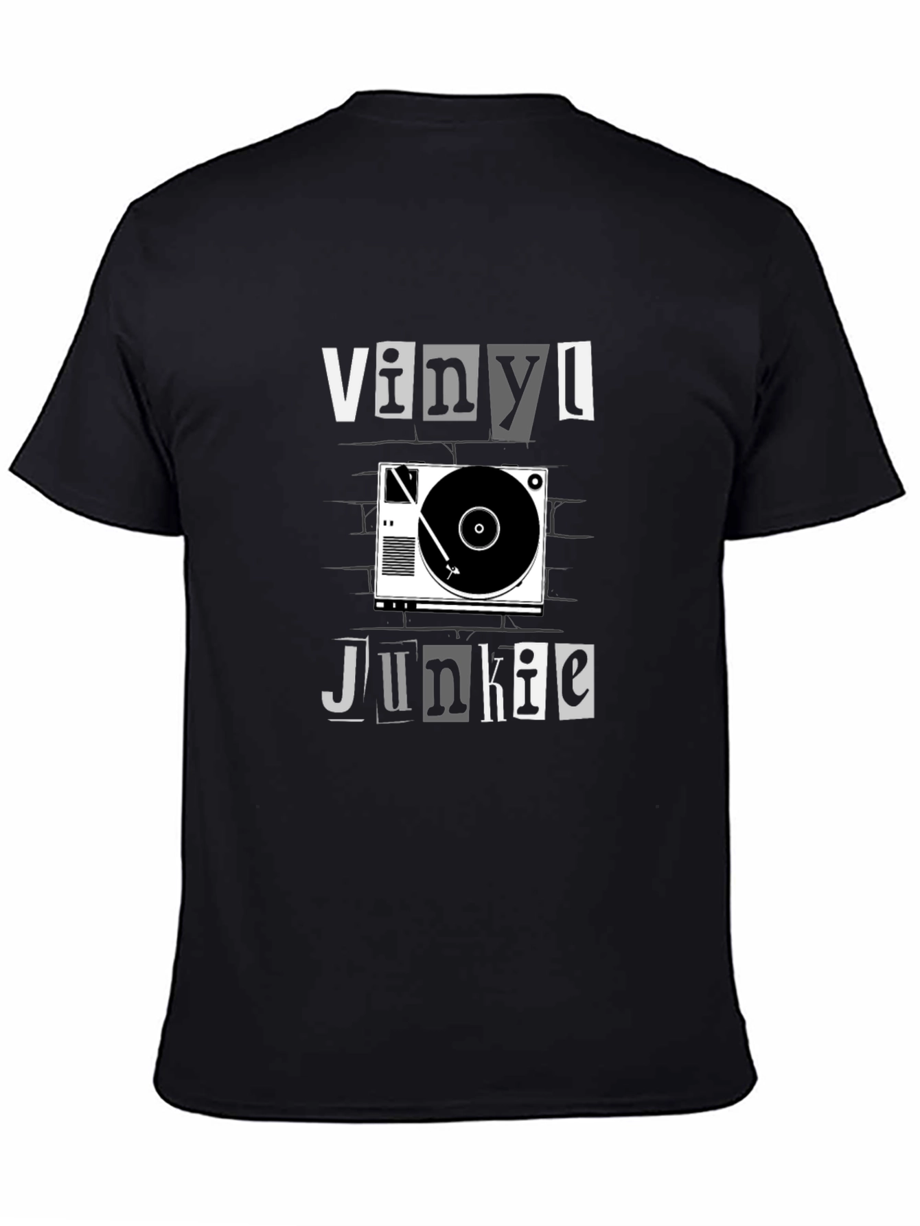 Vinyl Junkie Graphic T-Shirt
