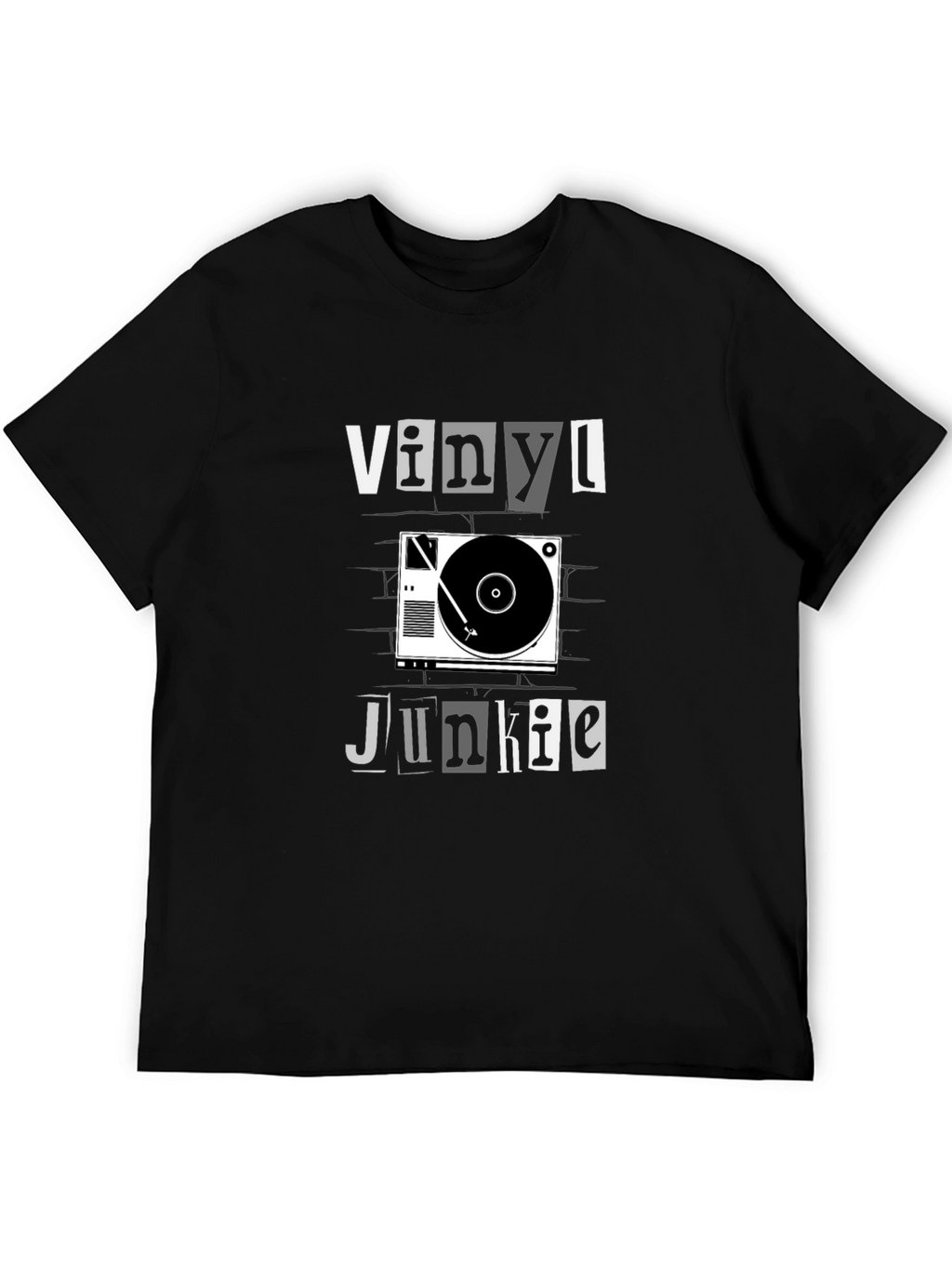 Vinyl Junkie Graphic T-Shirt