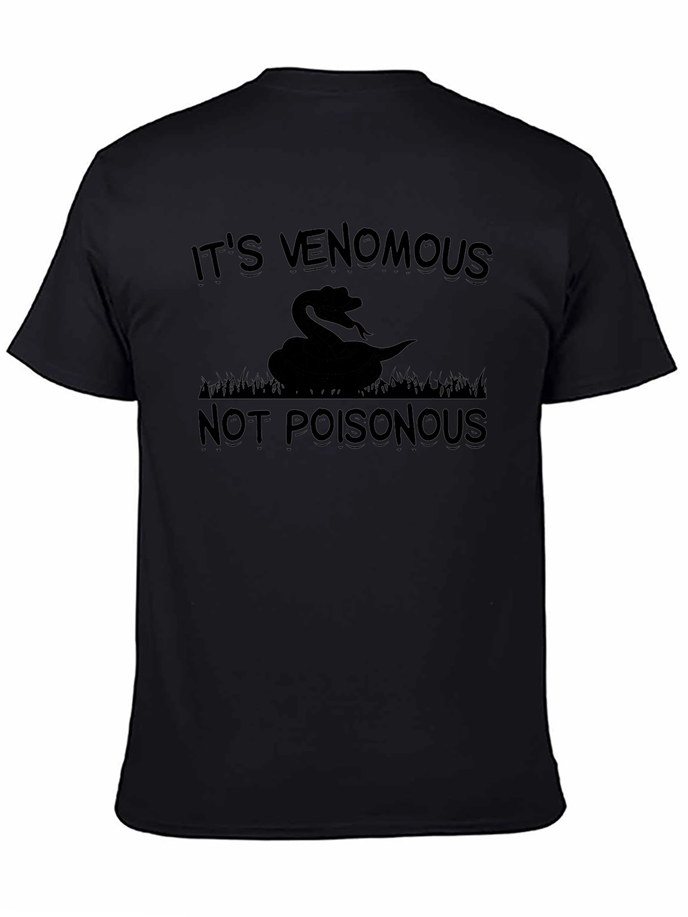 Venomous Snake Graphic Tee - Funny Nature T-Shirt