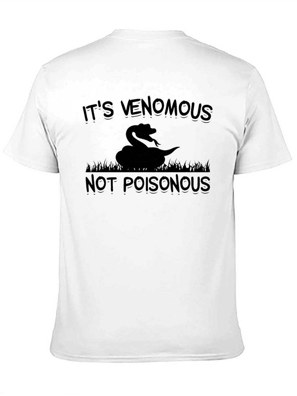 Venomous Snake Graphic Tee - Funny Nature T-Shirt