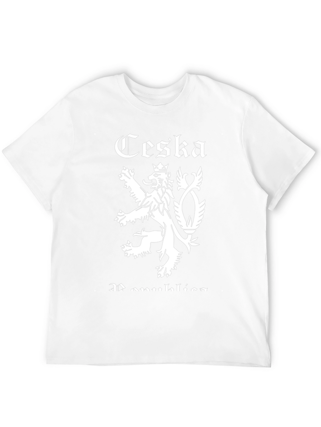 Czech Republic Lion Graphic T-Shirt