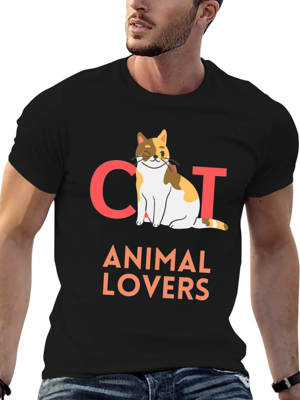 Cat Animal Lovers T-Shirt