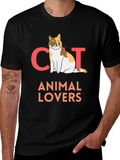 Cat Animal Lovers T-Shirt