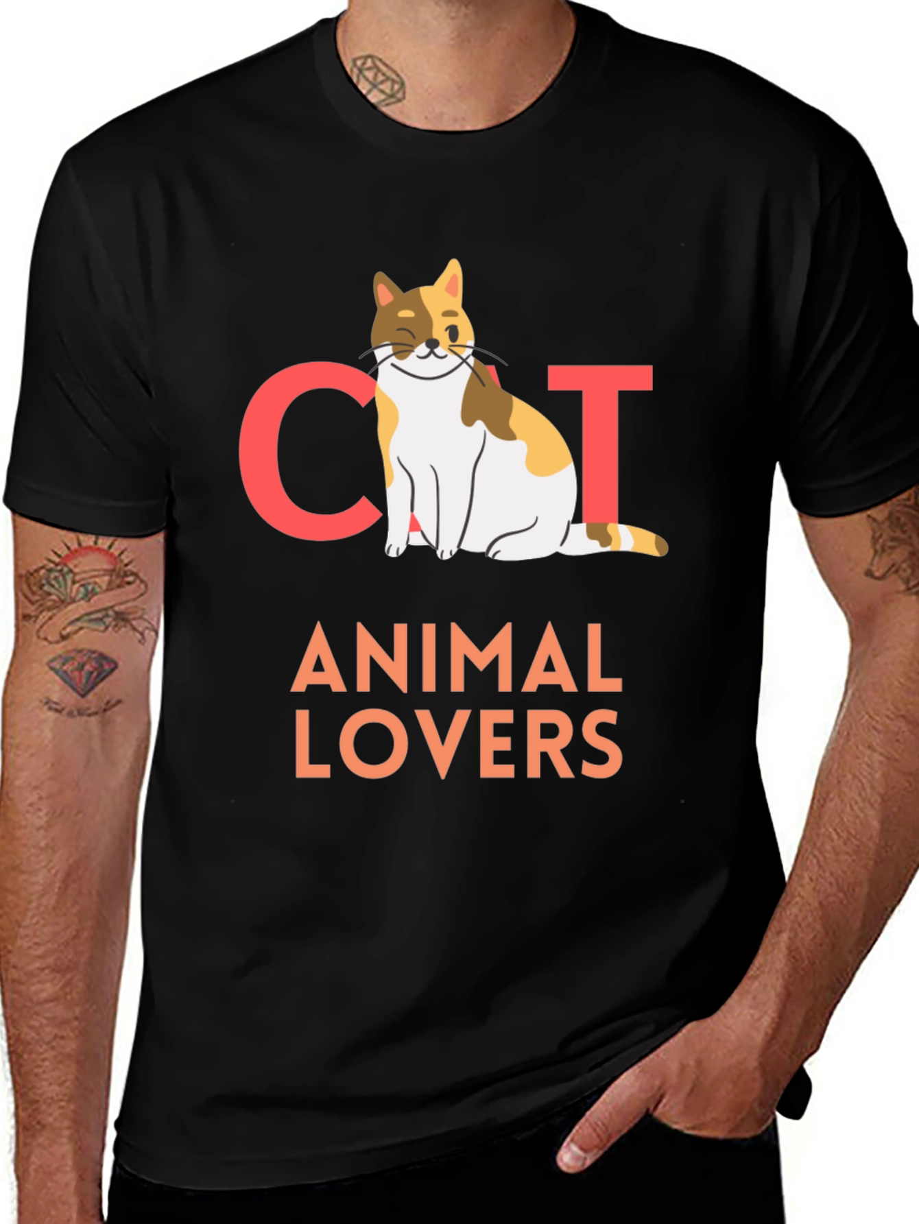 Cat Animal Lovers T-Shirt