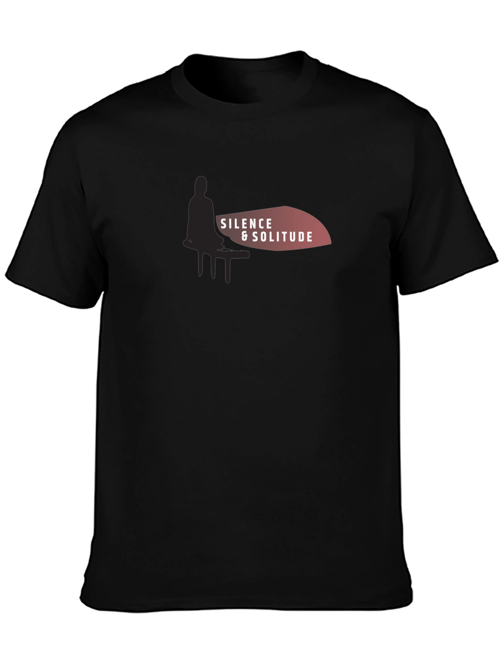 Silence & Solitude Graphic T-Shirt - Relaxed Comfort