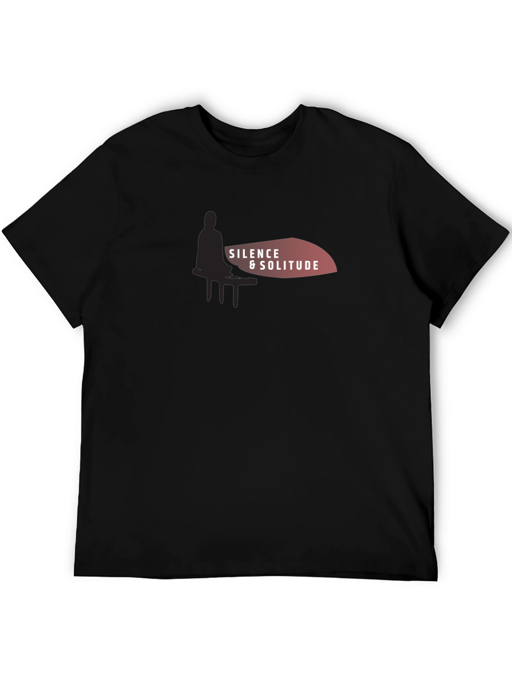 Silence & Solitude Graphic T-Shirt - Relaxed Comfort