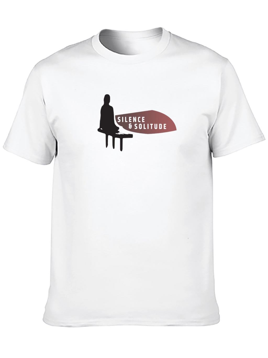 Silence & Solitude Graphic T-Shirt - Relaxed Comfort