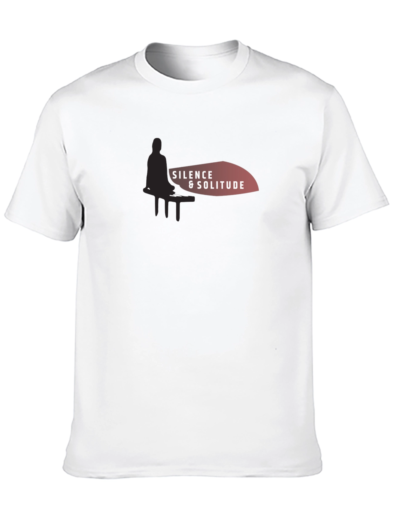 Silence & Solitude Graphic T-Shirt - Relaxed Comfort