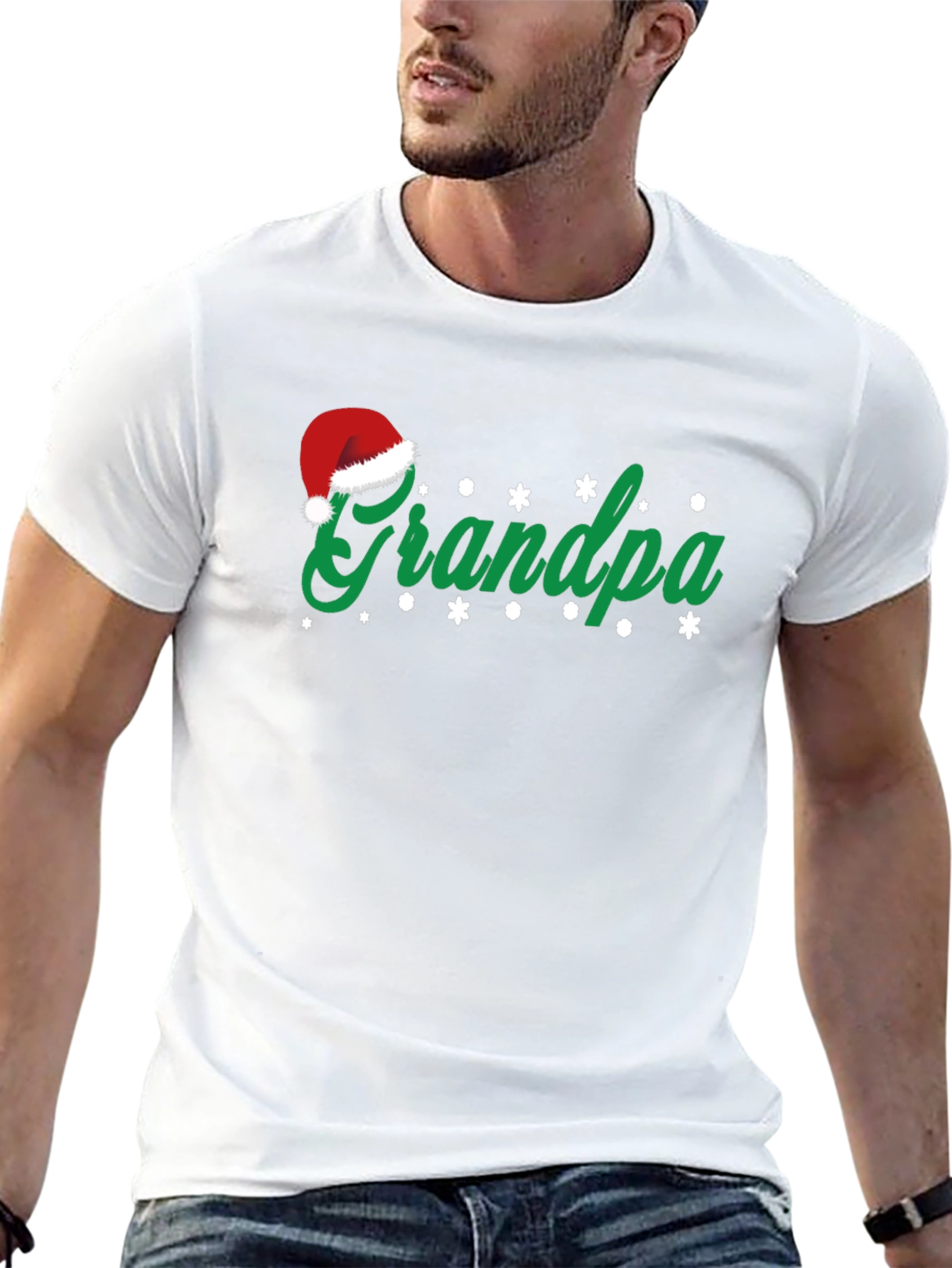 Christmas Grandpa Tee