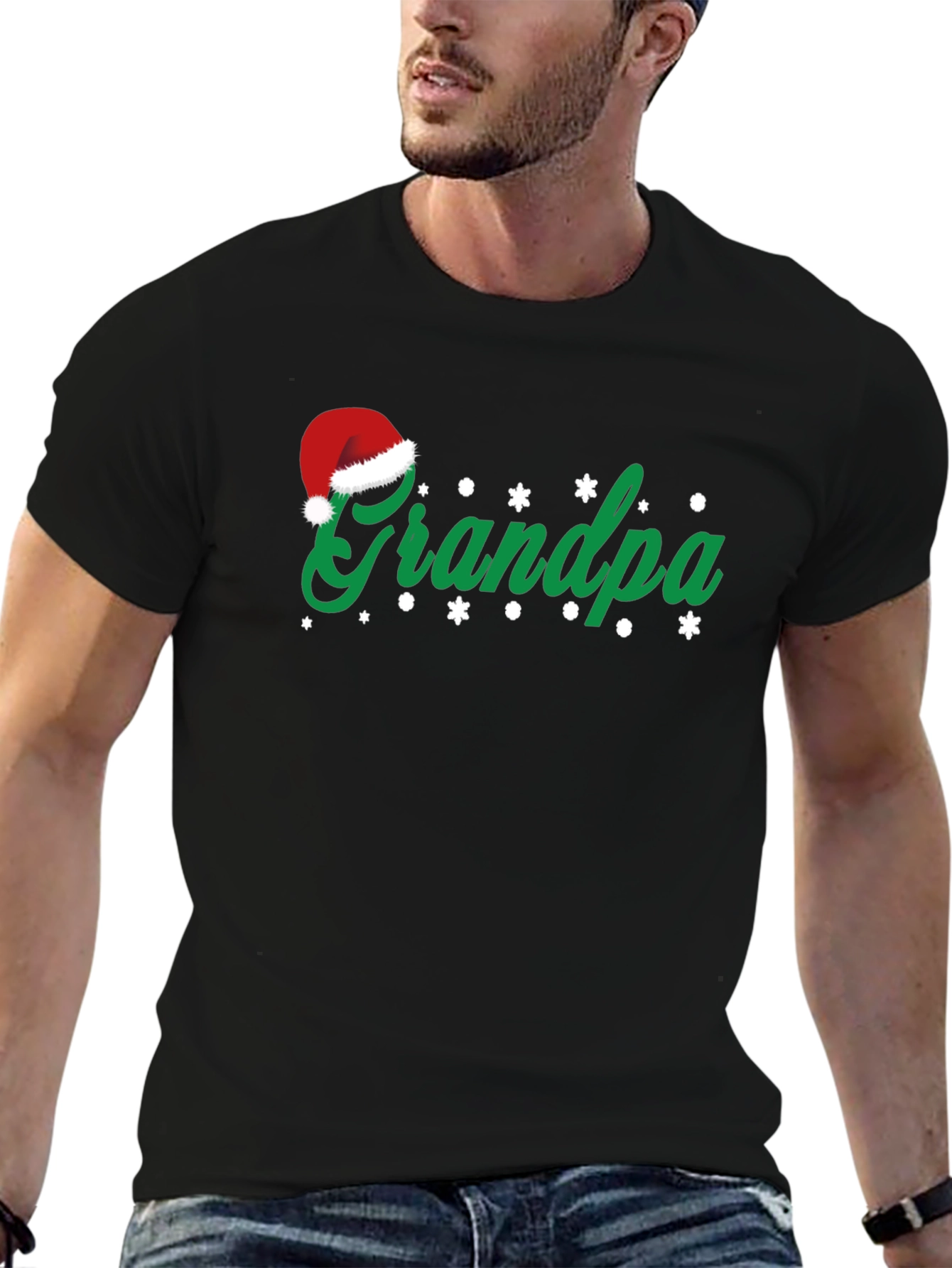 Christmas Grandpa Tee