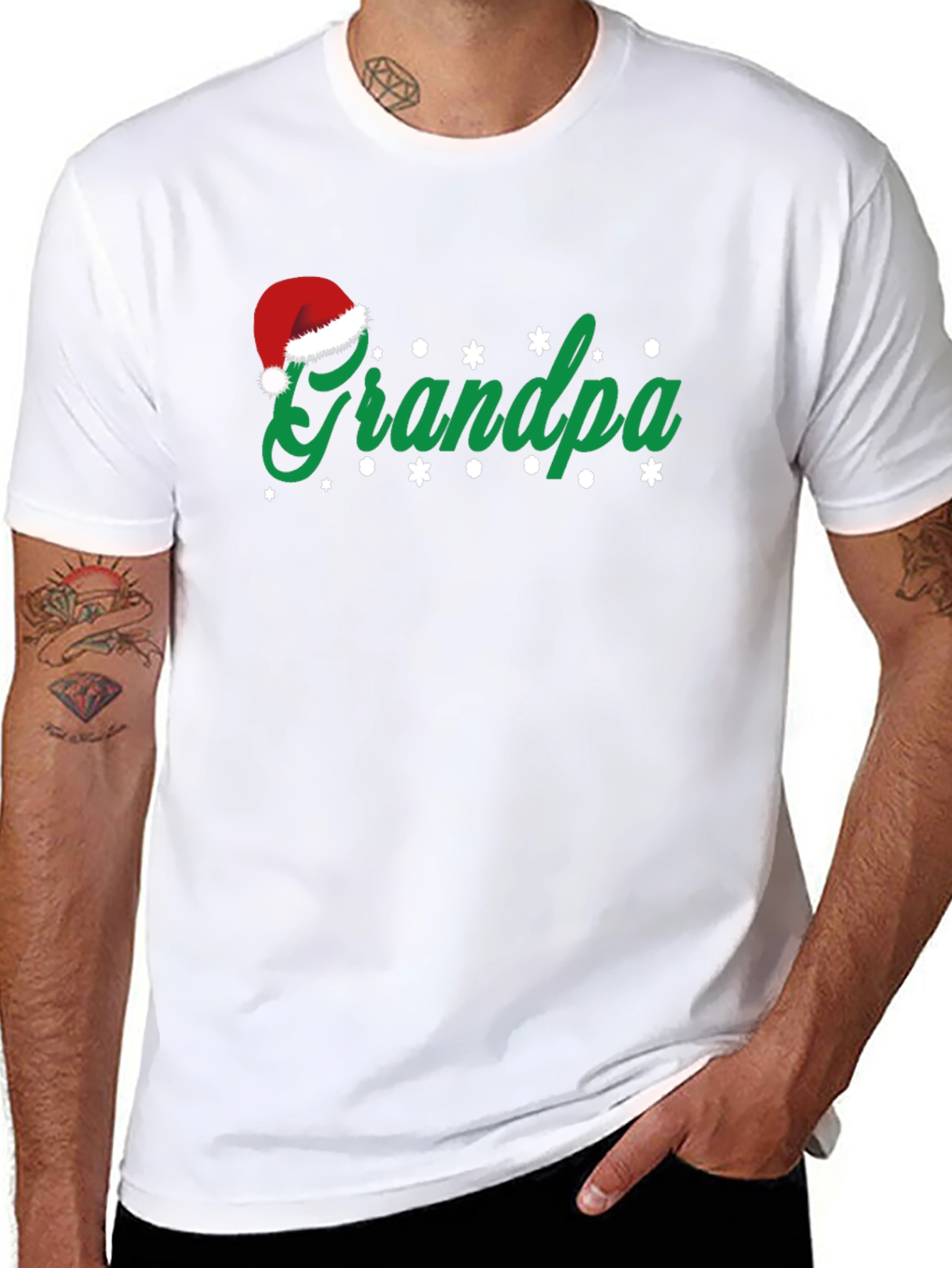 Christmas Grandpa Tee