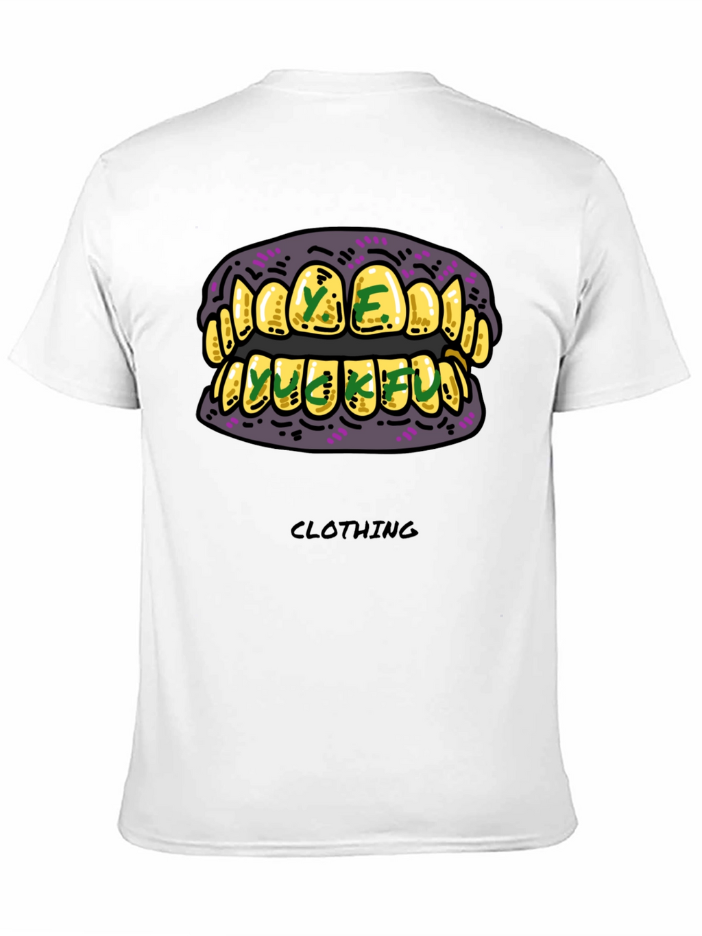 Gold Grillz Graphic T-Shirt - Unique Design
