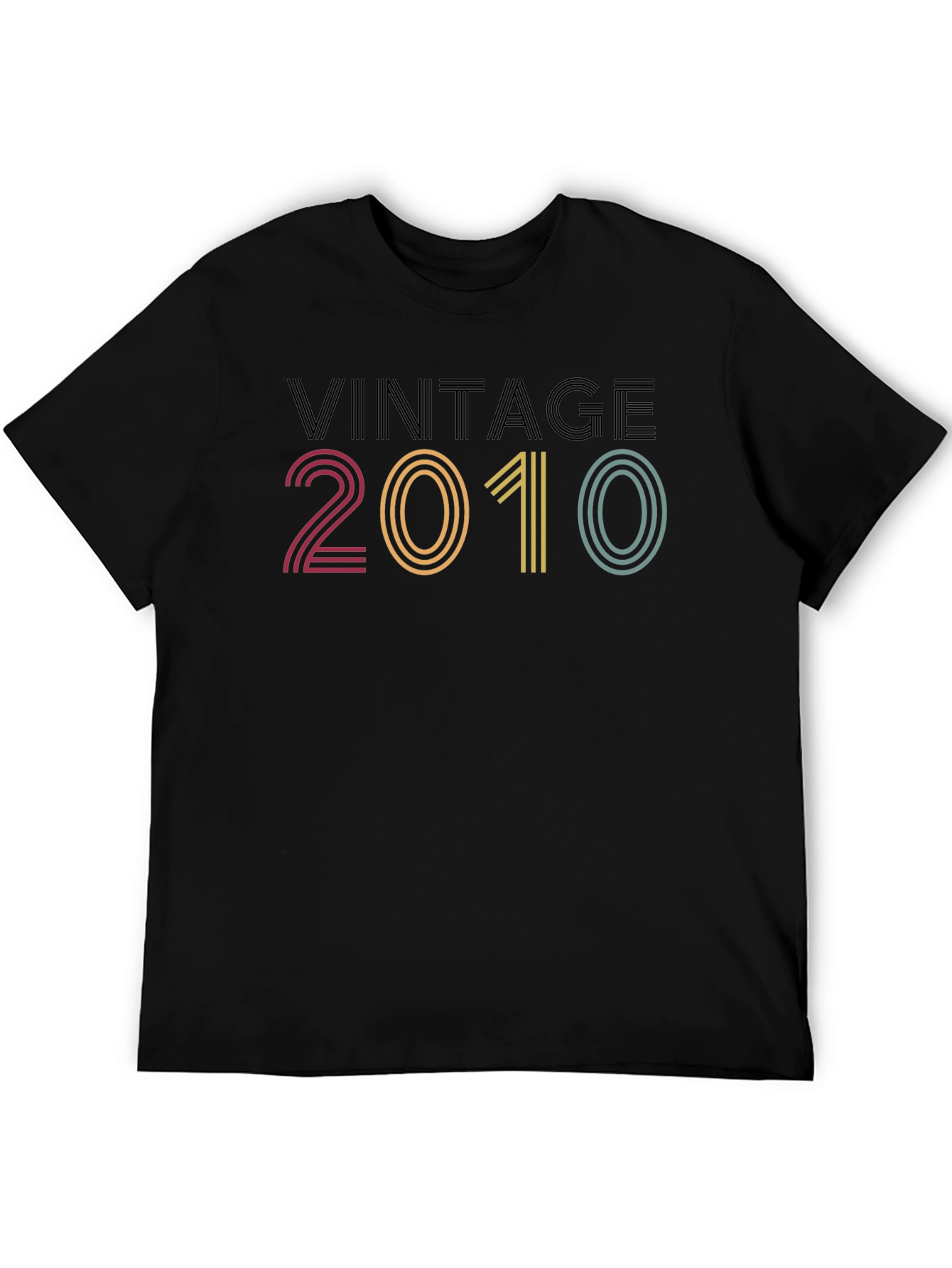 Vintage 2010 Graphic Tee - Retro Style