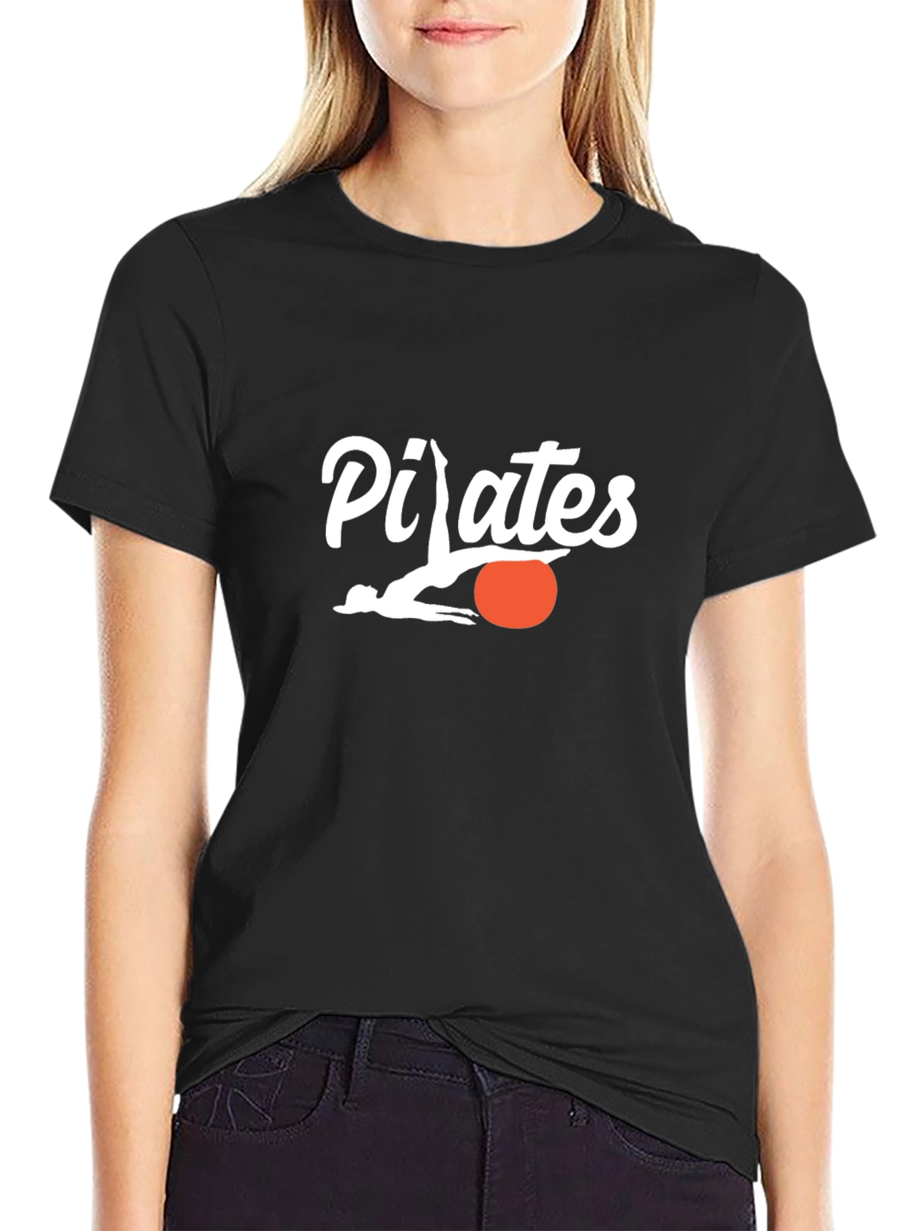 Pilates Graphic Tee - Fitness Apparel