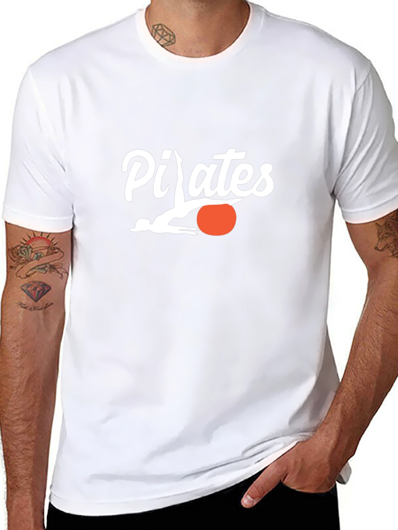 Pilates Graphic Tee - Fitness Apparel