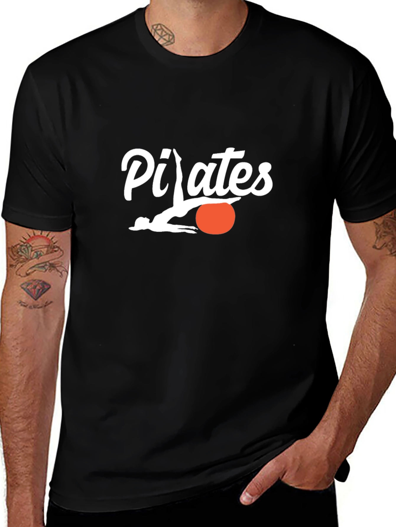Pilates Graphic Tee - Fitness Apparel