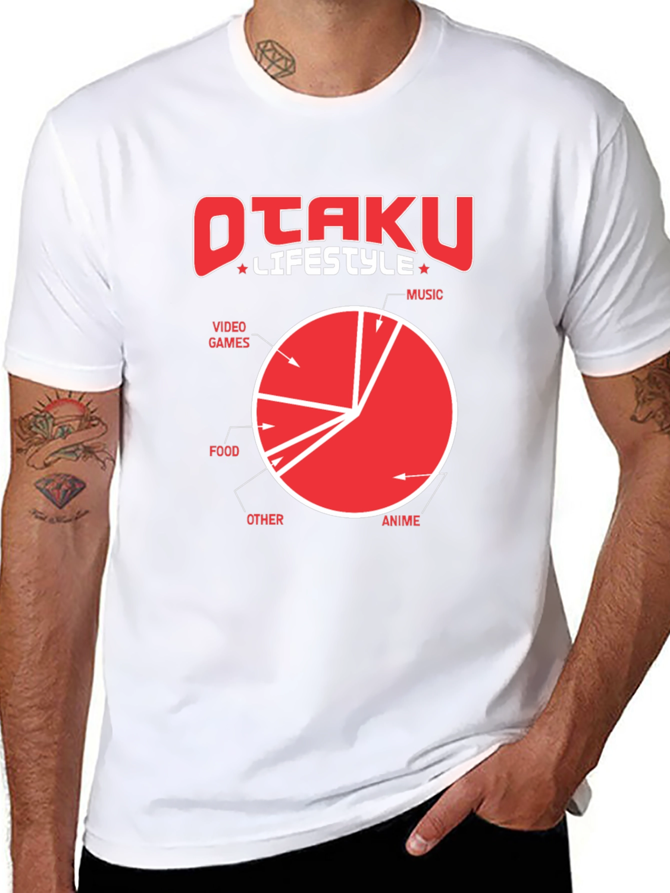 Otaku Lifestyle T-Shirt - Anime Music & Video Games!