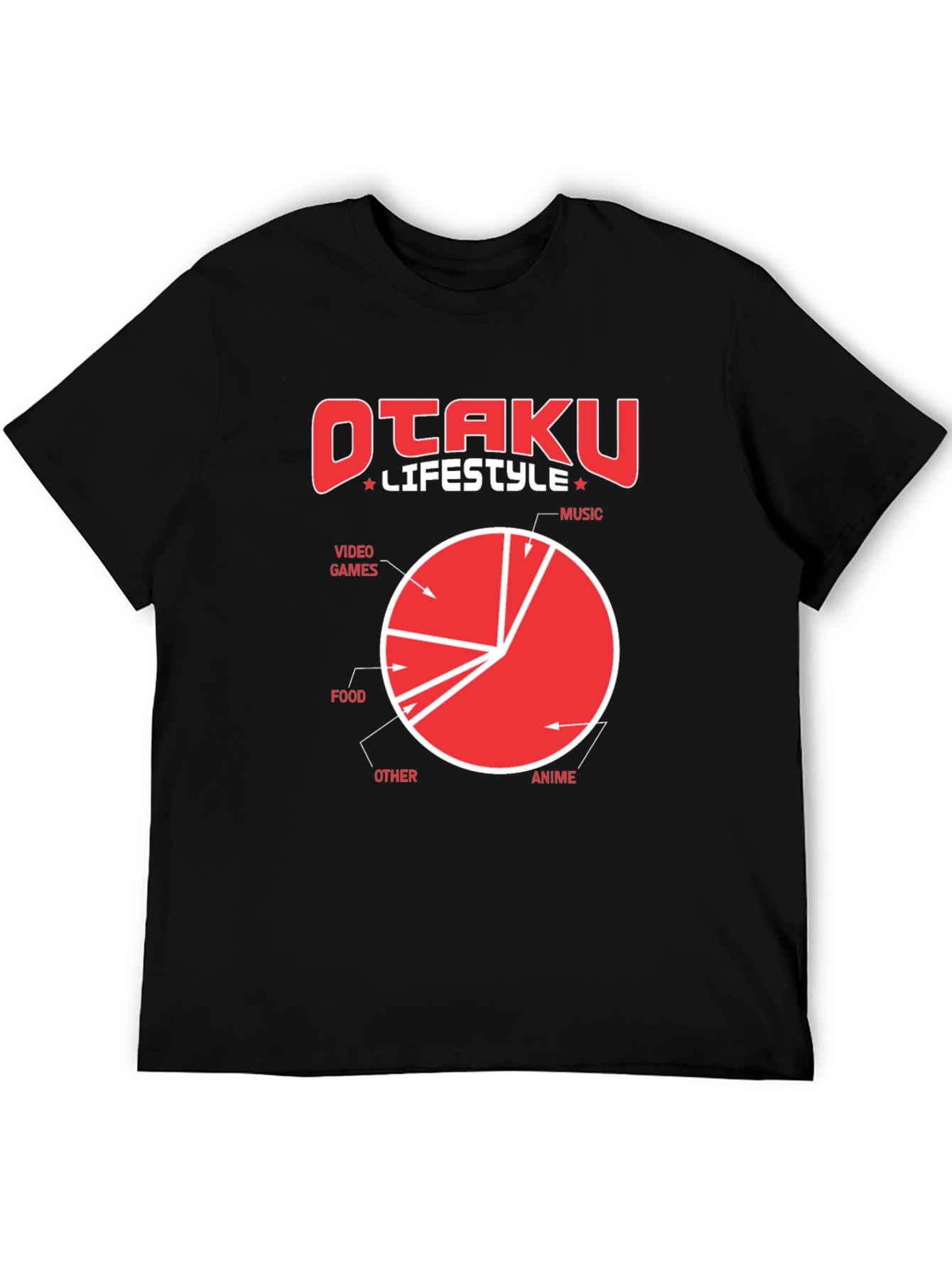 Otaku Lifestyle T-Shirt - Anime Music & Video Games!