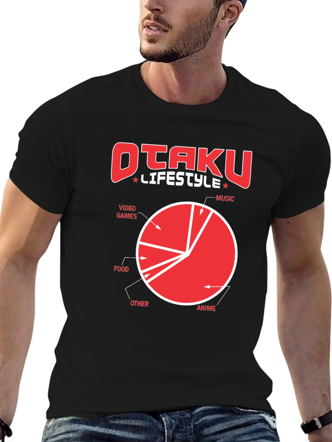 Otaku Lifestyle T-Shirt - Anime Music & Video Games!