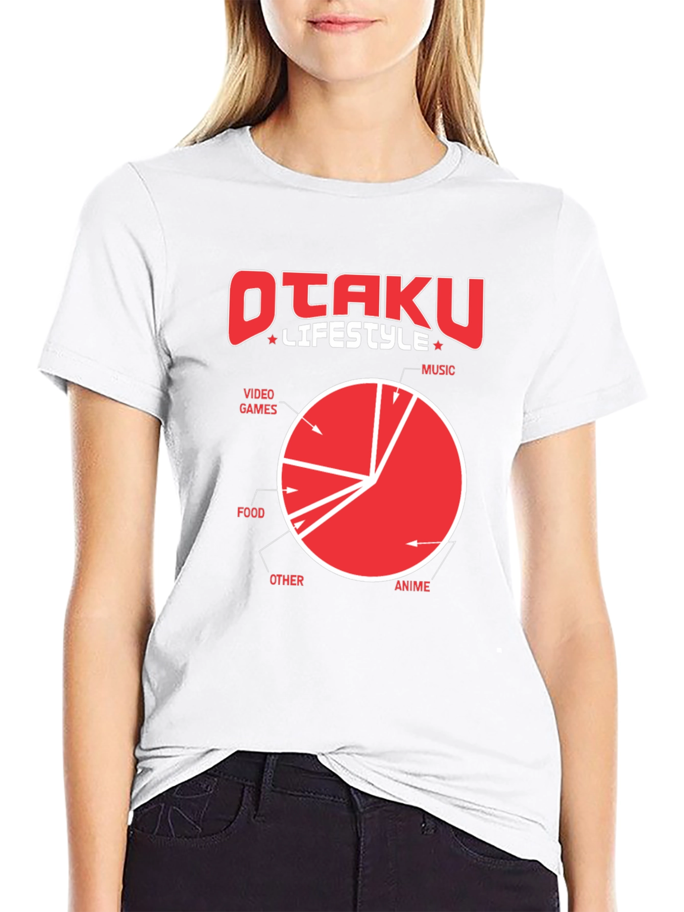 Otaku Lifestyle T-Shirt - Anime Music & Video Games!