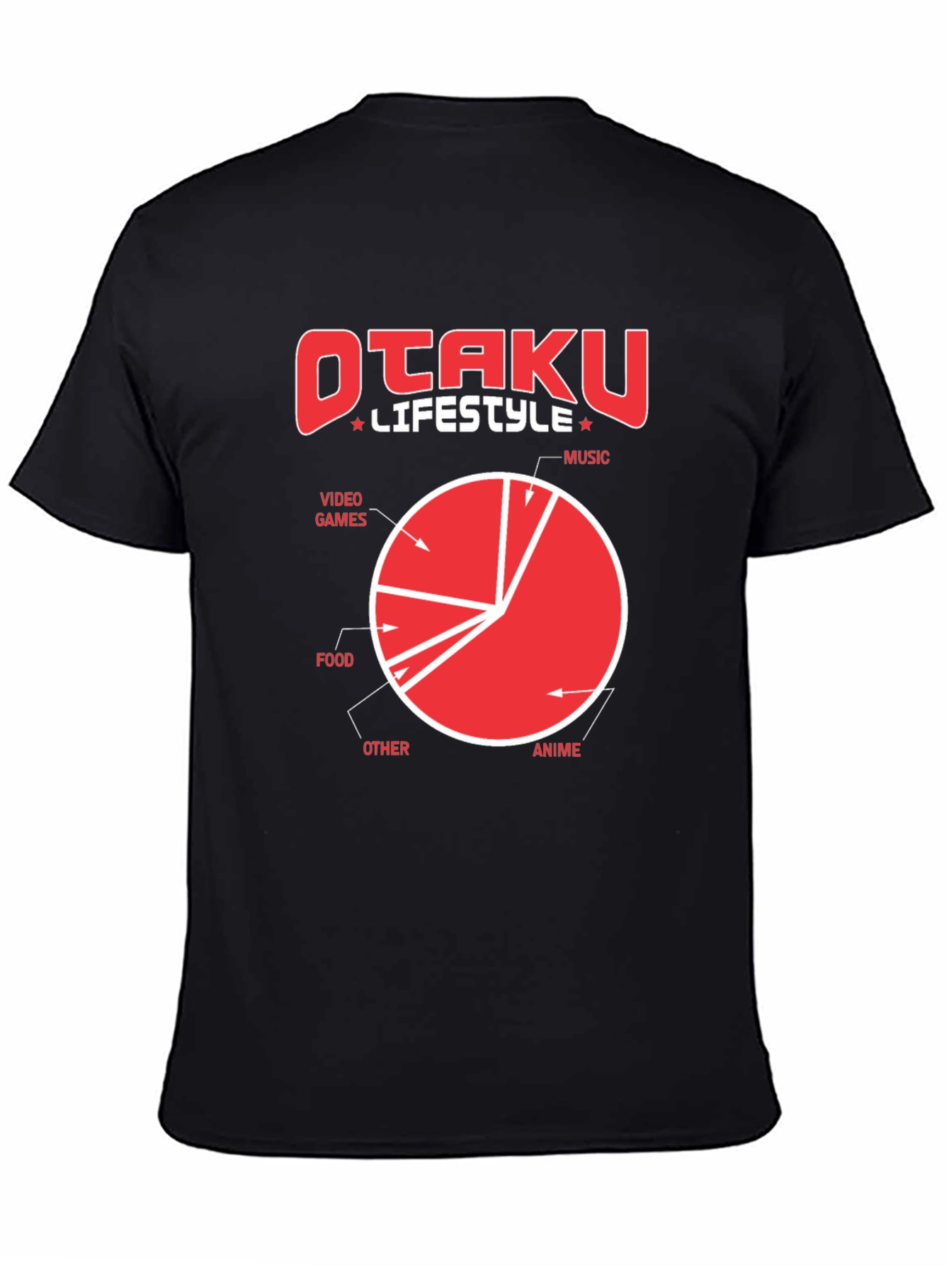 Otaku Lifestyle T-Shirt - Anime Music & Video Games!